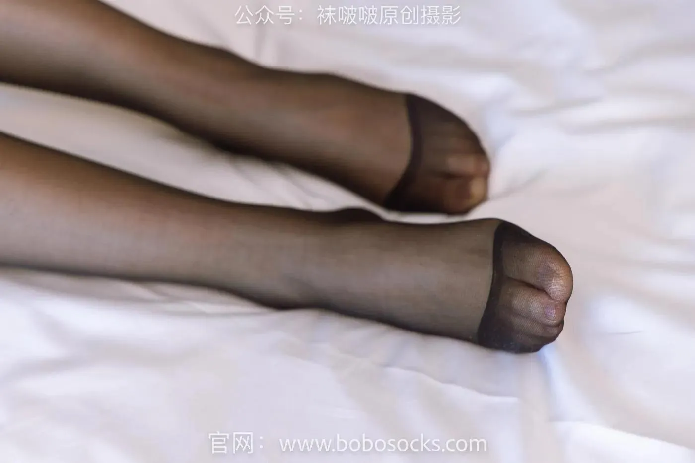 [BoBoSocks袜啵啵]NO.134 小安-高跟鞋、黑丝（脚尖加固款）、裸足 [140P]插图2